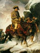 Paul Delaroche Bonaparte franchissant les Alpes oil painting